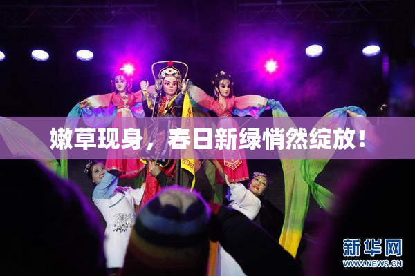嫩草现身，春日新绿悄然绽放！