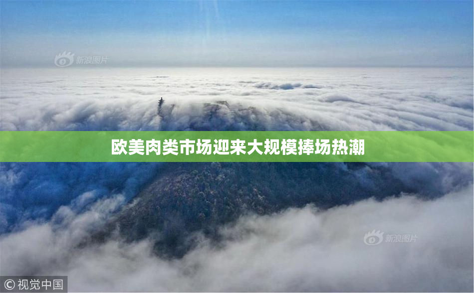 欧美肉类市场迎来大规模捧场热潮