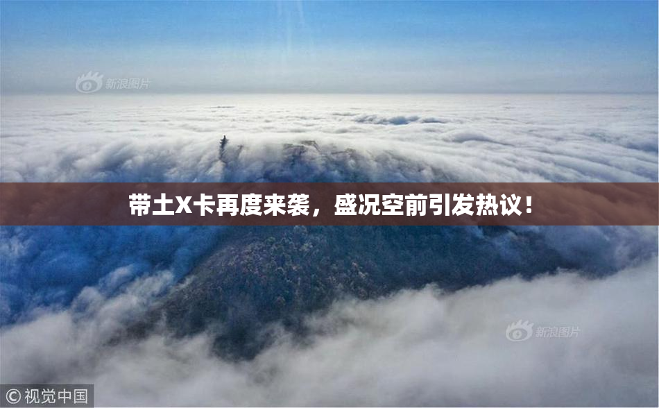 带土X卡再度来袭，盛况空前引发热议！
