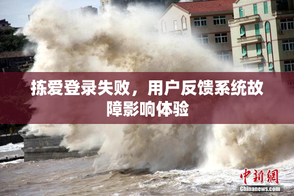 拣爱登录失败，用户反馈系统故障影响体验