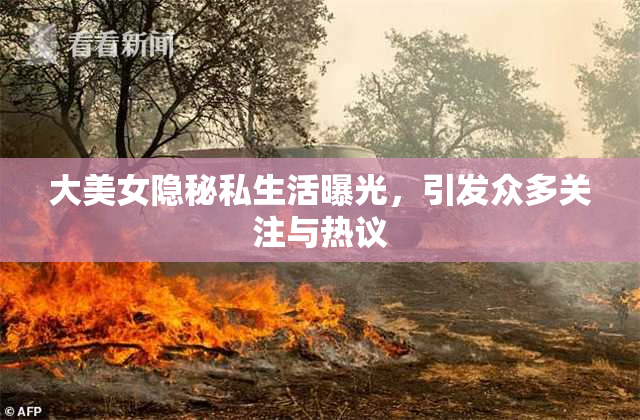 大美女隐秘私生活曝光，引发众多关注与热议