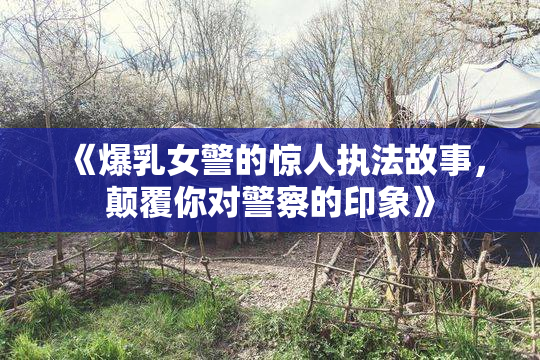 《爆乳女警的惊人执法故事，颠覆你对警察的印象》