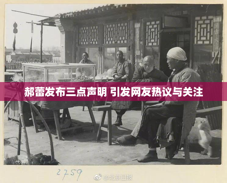 郝蕾发布三点声明 引发网友热议与关注