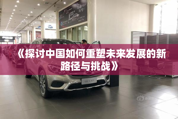 《探讨中国如何重塑未来发展的新路径与挑战》