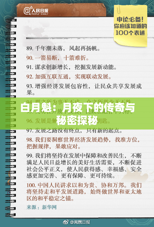 白月魁：月夜下的传奇与秘密探秘