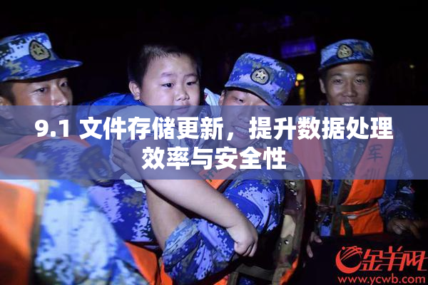 9.1 文件存储更新，提升数据处理效率与安全性