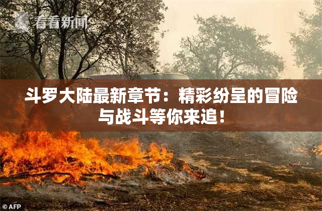 斗罗大陆最新章节：精彩纷呈的冒险与战斗等你来追！