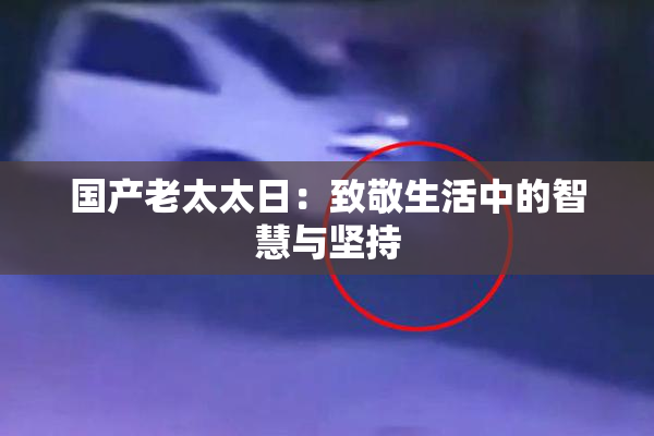 国产老太太日：致敬生活中的智慧与坚持