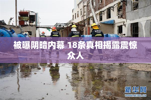 被曝阴暗内幕 18条真相揭露震惊众人