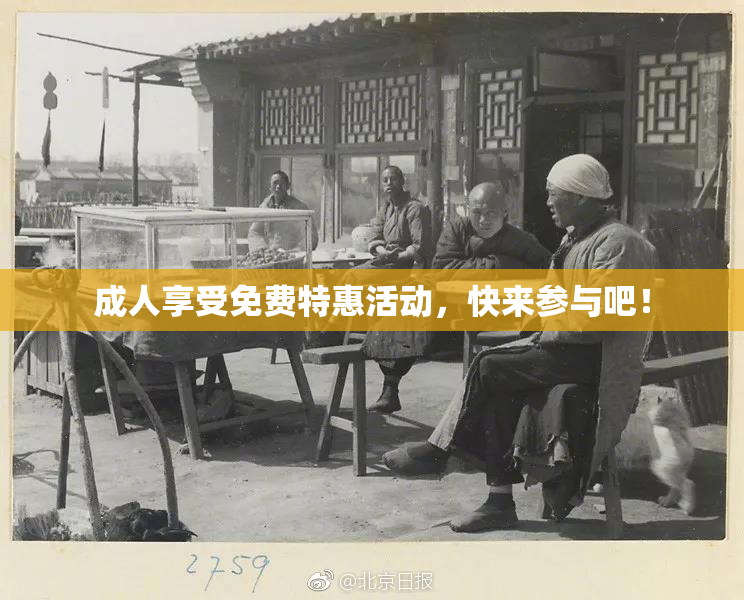 成人享受免费特惠活动，快来参与吧！
