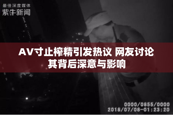 AV寸止榨精引发热议 网友讨论其背后深意与影响