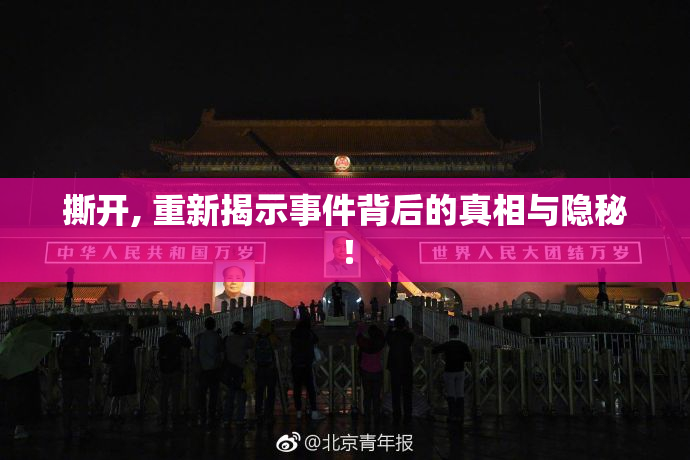 撕开, 重新揭示事件背后的真相与隐秘！