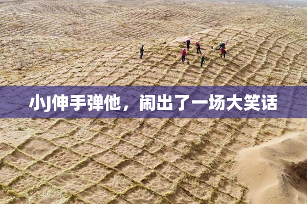 小J伸手弹他，闹出了一场大笑话