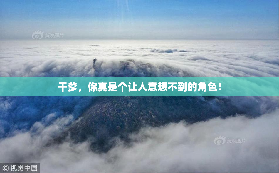 干爹，你真是个让人意想不到的角色！