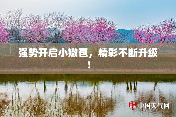 强势开启小嫩苞，精彩不断升级！