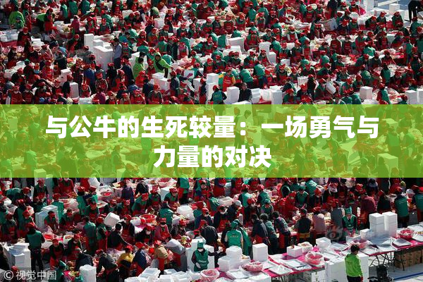 与公牛的生死较量：一场勇气与力量的对决