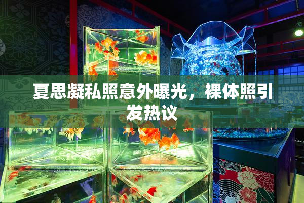 夏思凝私照意外曝光，裸体照引发热议