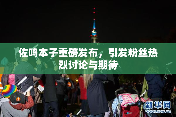 佐鸣本子重磅发布，引发粉丝热烈讨论与期待