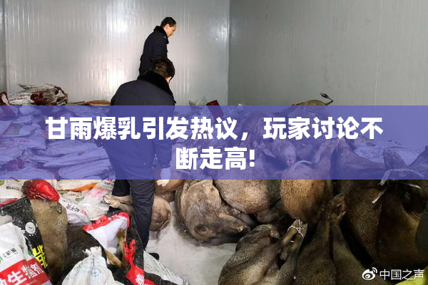 甘雨爆乳引发热议，玩家讨论不断走高!