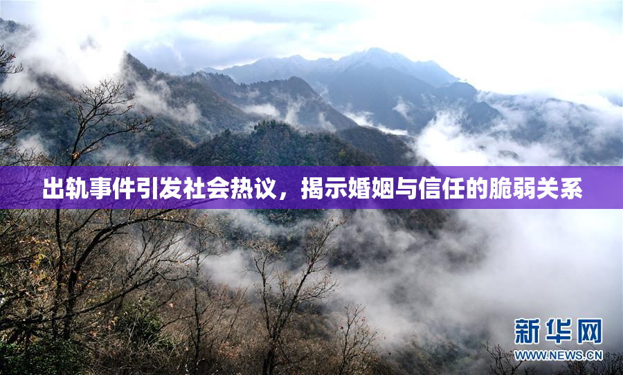 出轨事件引发社会热议，揭示婚姻与信任的脆弱关系