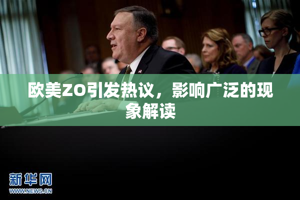 欧美ZO引发热议，影响广泛的现象解读