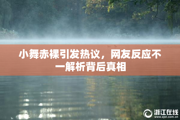 小舞赤裸引发热议，网友反应不一解析背后真相