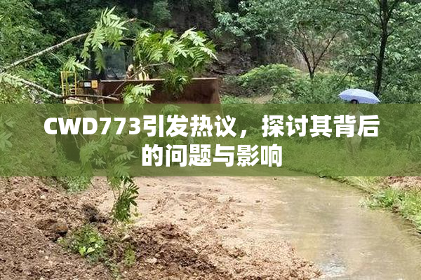 CWD773引发热议，探讨其背后的问题与影响