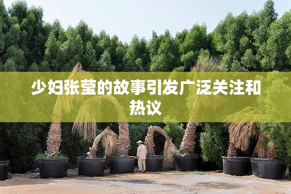 少妇张莹的故事引发广泛关注和热议