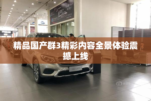 精品国产群3精彩内容全景体验震撼上线