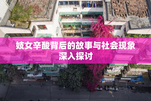 妓女辛酸背后的故事与社会现象深入探讨
