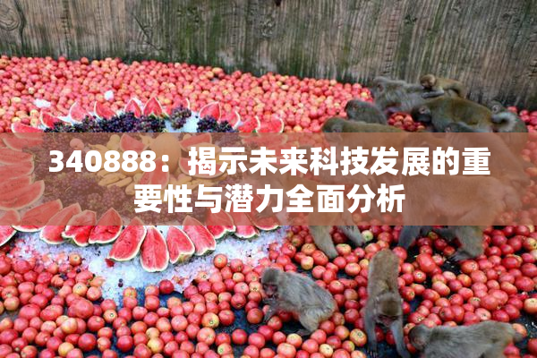 340888：揭示未来科技发展的重要性与潜力全面分析