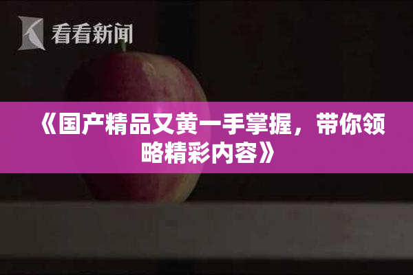 《国产精品又黄一手掌握，带你领略精彩内容》