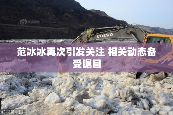 范冰冰再次引发关注 相关动态备受瞩目