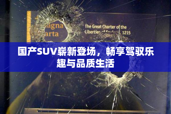 国产SUV崭新登场，畅享驾驭乐趣与品质生活
