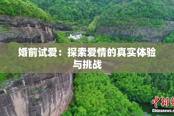 婚前试爱：探索爱情的真实体验与挑战