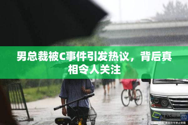 男总裁被C事件引发热议，背后真相令人关注