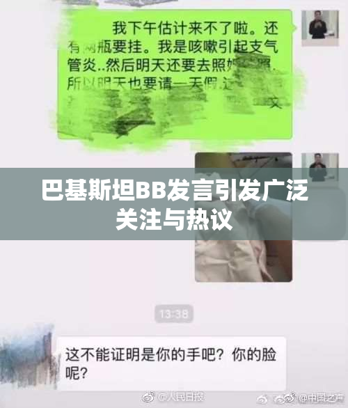 巴基斯坦BB发言引发广泛关注与热议