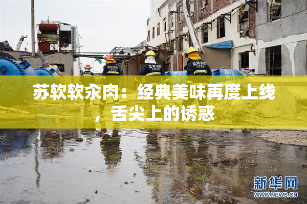 苏软软汆肉：经典美味再度上线，舌尖上的诱惑