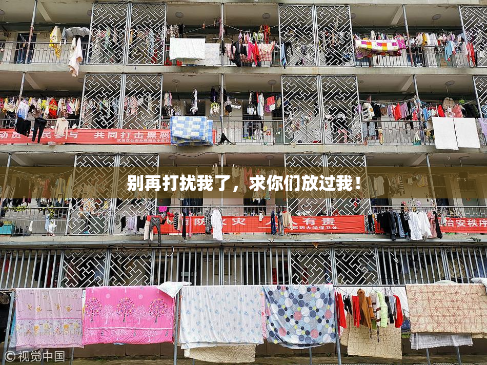 别再打扰我了，求你们放过我！