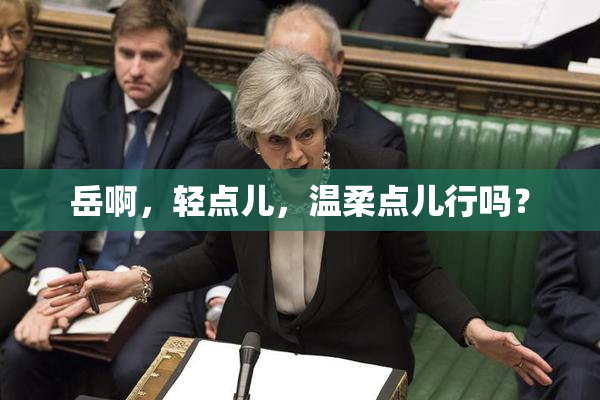 岳啊，轻点儿，温柔点儿行吗？