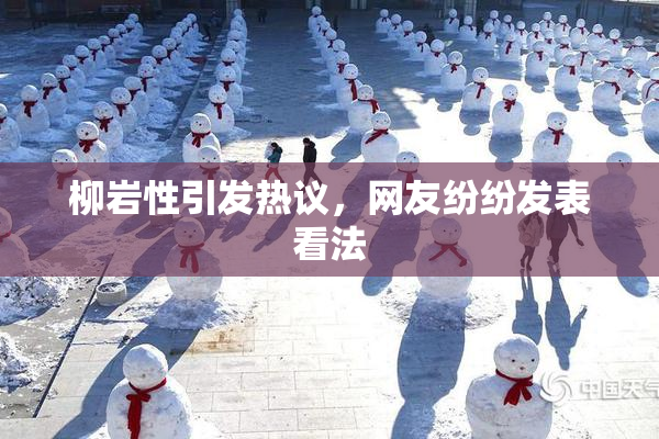 柳岩性引发热议，网友纷纷发表看法