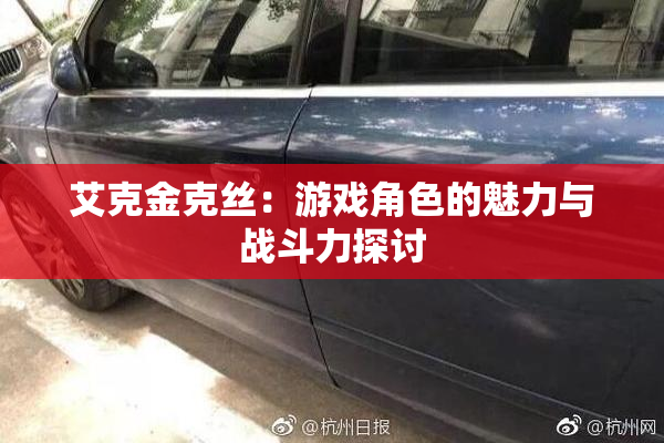 艾克金克丝：游戏角色的魅力与战斗力探讨
