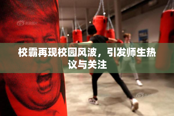 校霸再现校园风波，引发师生热议与关注