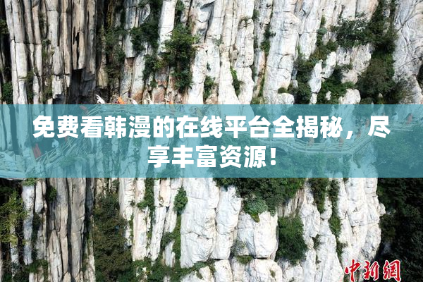 免费看韩漫的在线平台全揭秘，尽享丰富资源！