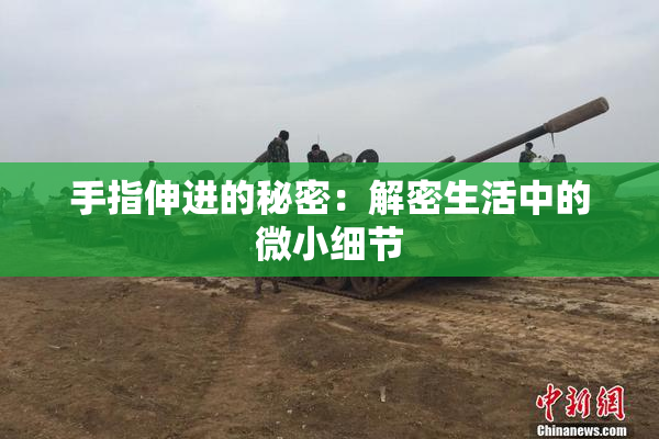 手指伸进的秘密：解密生活中的微小细节
