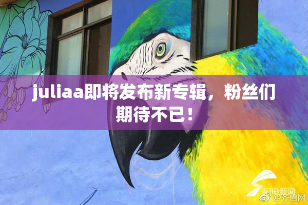 juliaa即将发布新专辑，粉丝们期待不已！