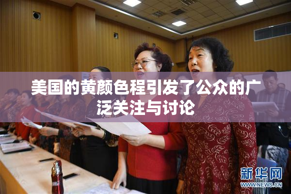 美国的黄颜色程引发了公众的广泛关注与讨论