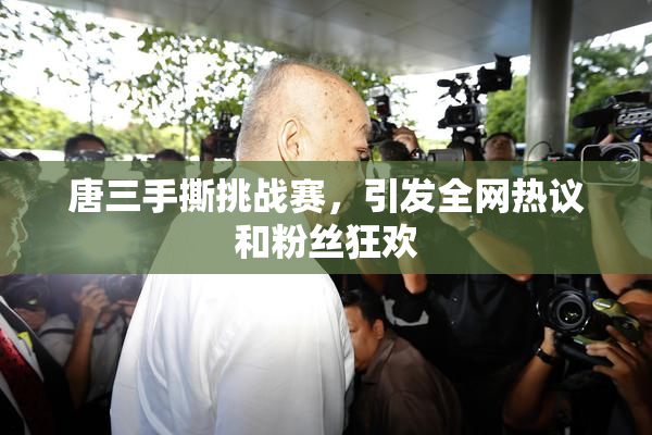 唐三手撕挑战赛，引发全网热议和粉丝狂欢