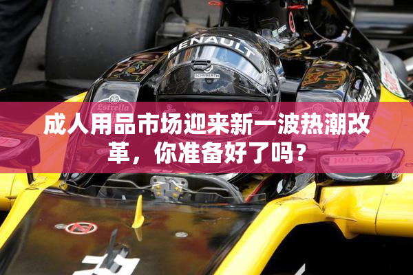 成人用品市场迎来新一波热潮改革，你准备好了吗？