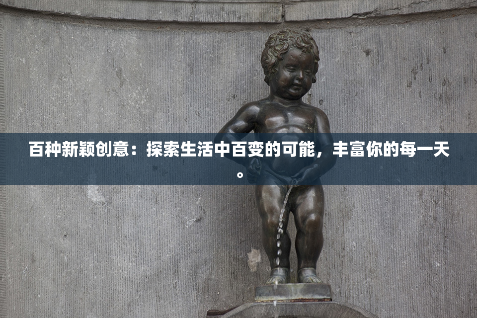 百种新颖创意：探索生活中百变的可能，丰富你的每一天。
